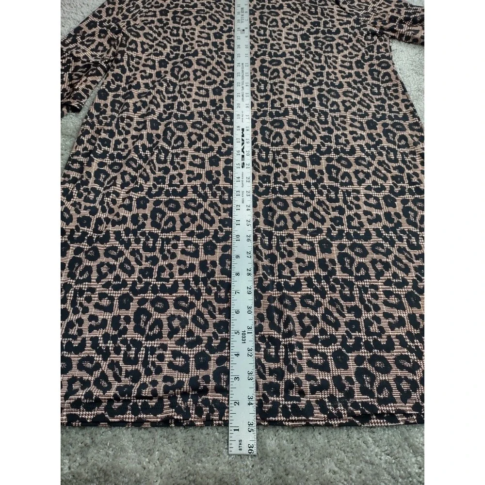 Michael Kors Animal Print  3/4‎ Sleeves Dress Size XL